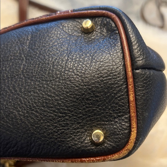 BALLY Black and Brown Woven Handbag - Picture 7 of 16